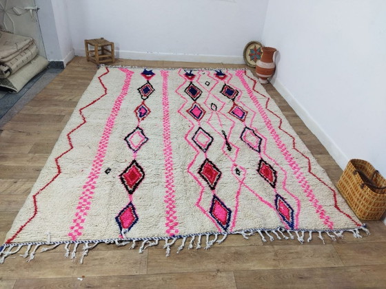 Image 1 of Handmade Berber Rug Of Wool - Handmade Berber Rug Of Wool