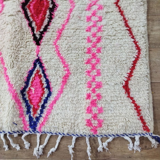 Image 1 of Handmade Berber Rug Of Wool - Handmade Berber Rug Of Wool