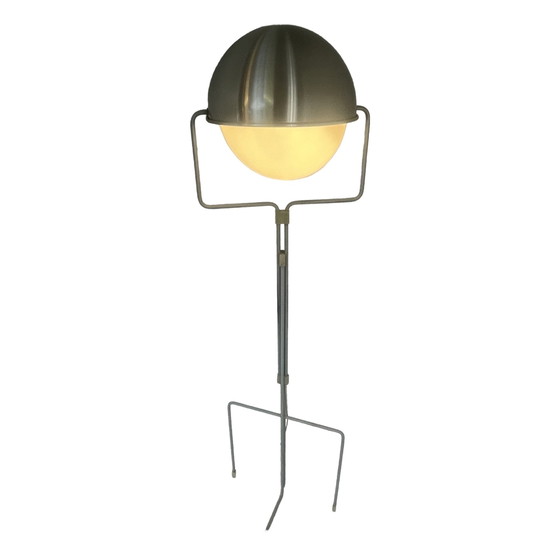 Image 1 of Evert Jelles for RAAK Amsterdam - Floor lamp model ‘Eclipse’ - 1960s - Model nr. D-2017 al- First edition