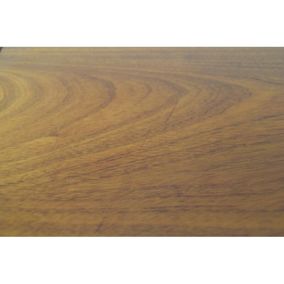 Image 1 of Vintage lady's desk in mahogany, birchwood and métal from Up Zavody, Czechoslovakia 1970