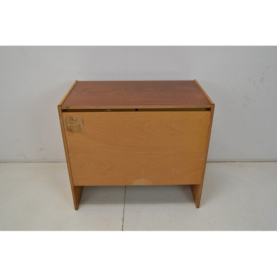 Image 1 of Vintage lady's desk in mahogany, birchwood and métal from Up Zavody, Czechoslovakia 1970
