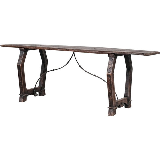 Image 1 of Vintage double-sided console table, Spain