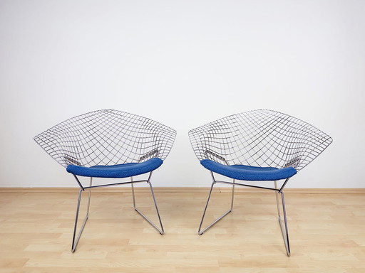 Harry Bertoia Diamond Chairs Vintage 1970s