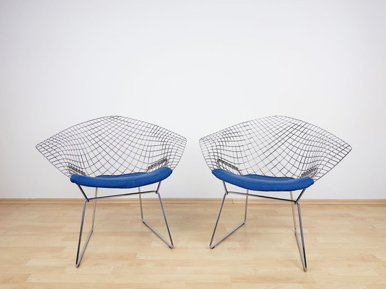 Image 1 of Harry Bertoia Diamond Chairs Vintage 1970s