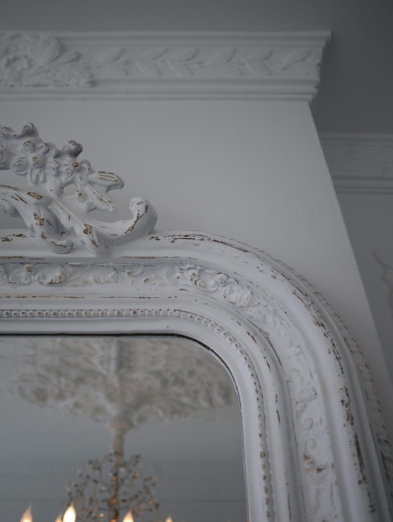 Image 1 of Louis XV style mantel mirror