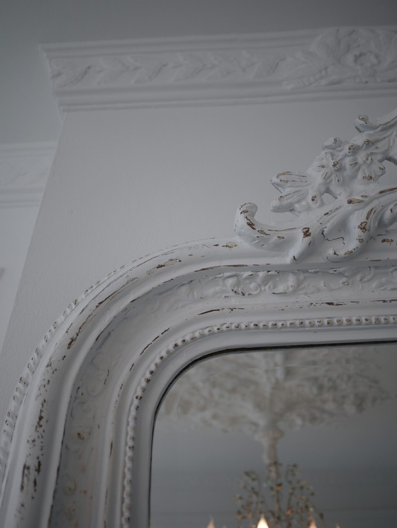 Image 1 of Louis XV style mantel mirror