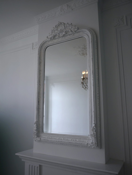 Image 1 of Louis XV style mantel mirror