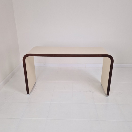 Image 1 of Bergwood Console Table Or  Writing Desk Jules Wabbes, Belgium 1970'S