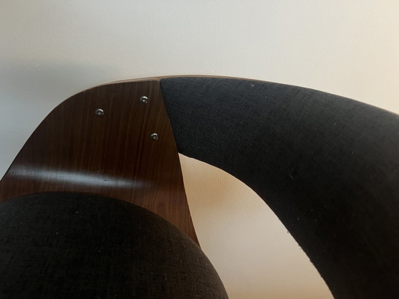 Image 1 of 6 Dining Table Chairs Bent Wood/Grey