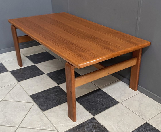 Image 1 of Teak Coffee Table By Burchardt Nielsen Denmark 1960S