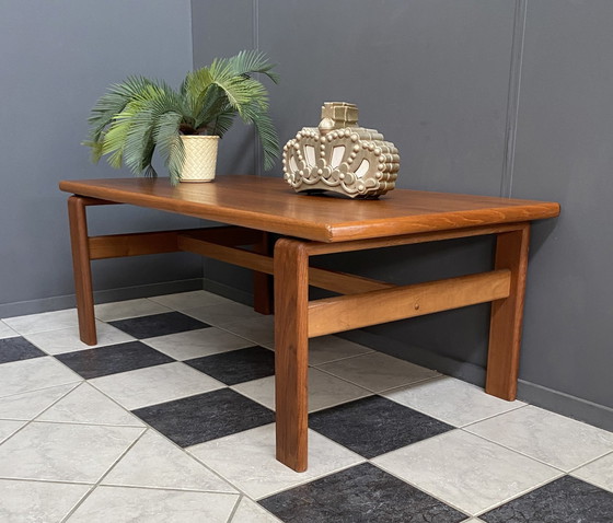 Image 1 of Teak Coffee Table By Burchardt Nielsen Denmark 1960S