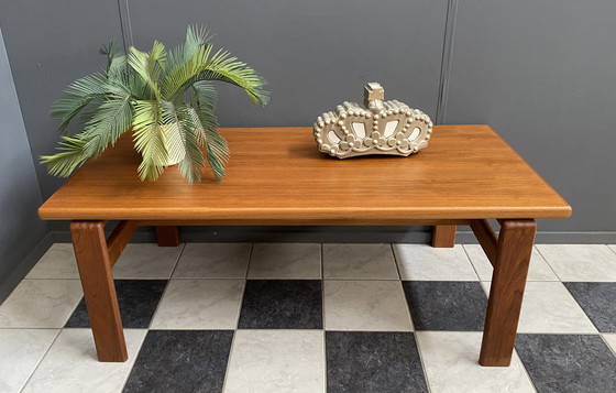 Image 1 of Teak Coffee Table By Burchardt Nielsen Denmark 1960S