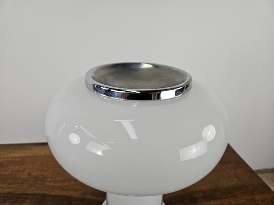 Image 1 of 70S Table Lamp In Glass And Metal