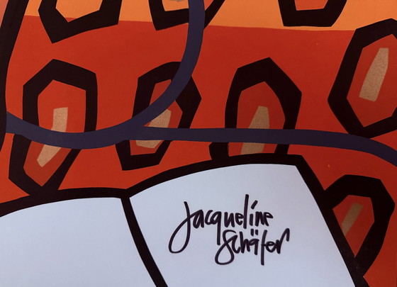 Image 1 of Jacqueline Schäfer: "Sonno". Serigrafia firmata e numerata.