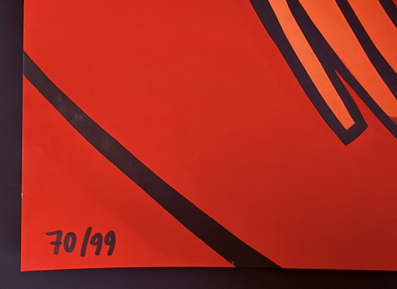 Image 1 of Jacqueline Schäfer: "Sonno". Serigrafia firmata e numerata.