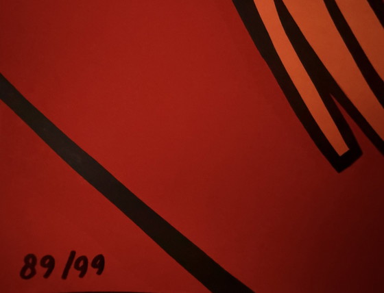 Image 1 of Jacqueline Schäfer: "Sonno". Serigrafia firmata e numerata.