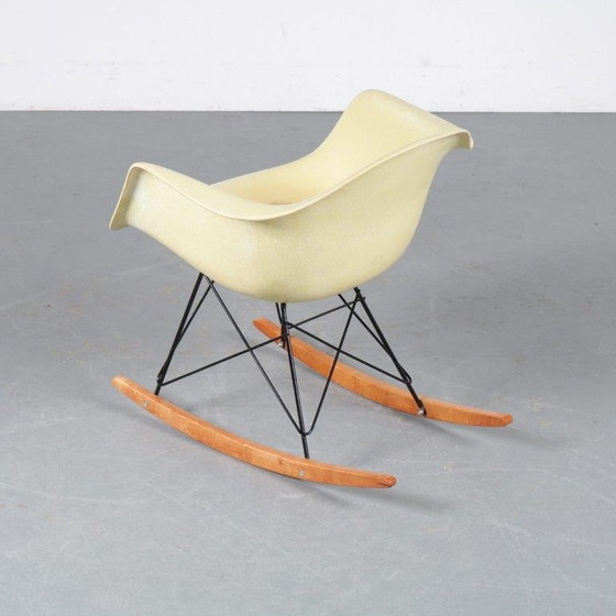 Image 1 of Rare Eames Zenith Rocking Chair for Herman Miller, USA 1950