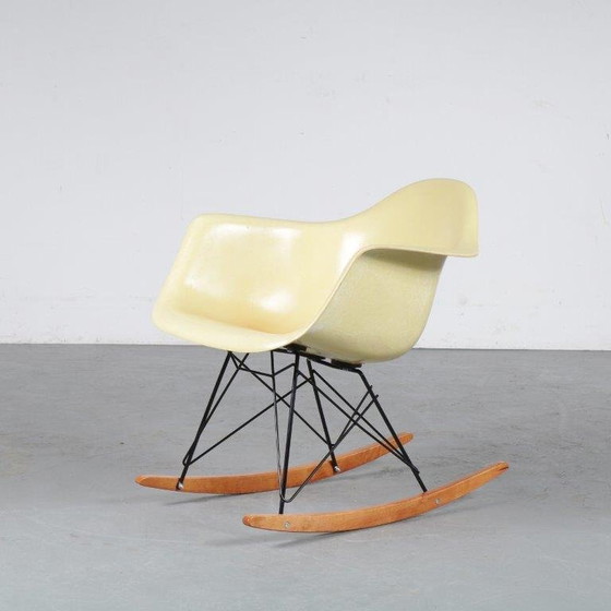 Image 1 of Rare Eames Zenith Rocking Chair for Herman Miller, USA 1950