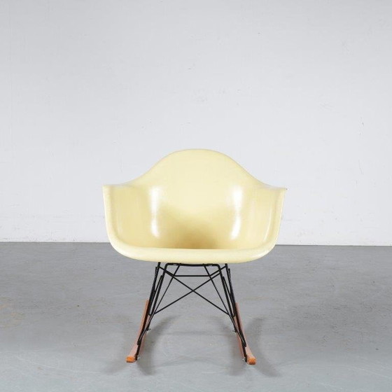 Image 1 of Rare Eames Zenith Rocking Chair for Herman Miller, USA 1950