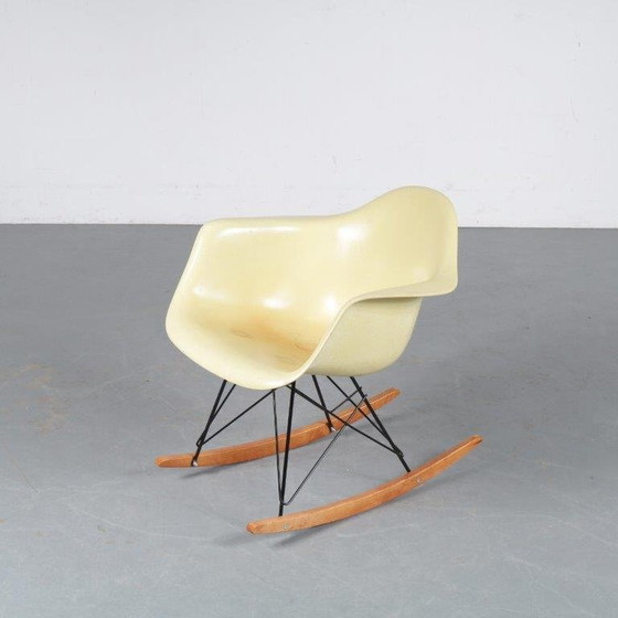 Image 1 of Rare Eames Zenith Rocking Chair for Herman Miller, USA 1950