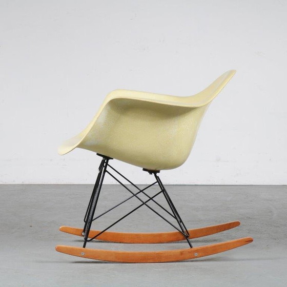 Image 1 of Rare Eames Zenith Rocking Chair for Herman Miller, USA 1950