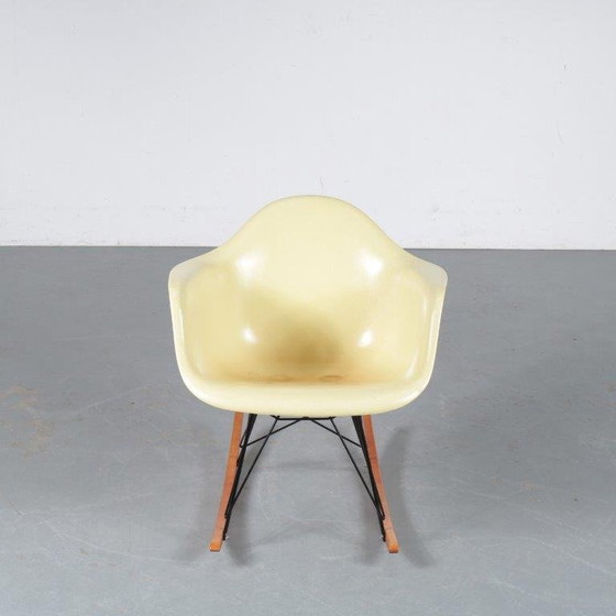 Image 1 of Rare Eames Zenith Rocking Chair for Herman Miller, USA 1950