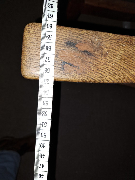 Image 1 of 5 Oak English Chairs With Railings