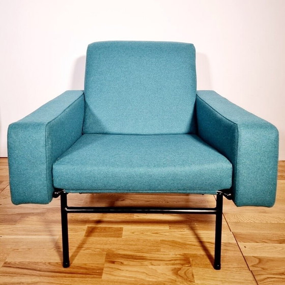 Image 1 of Pair of vintage G10 armchairs by Pierre Guariche for Airborne, 1955