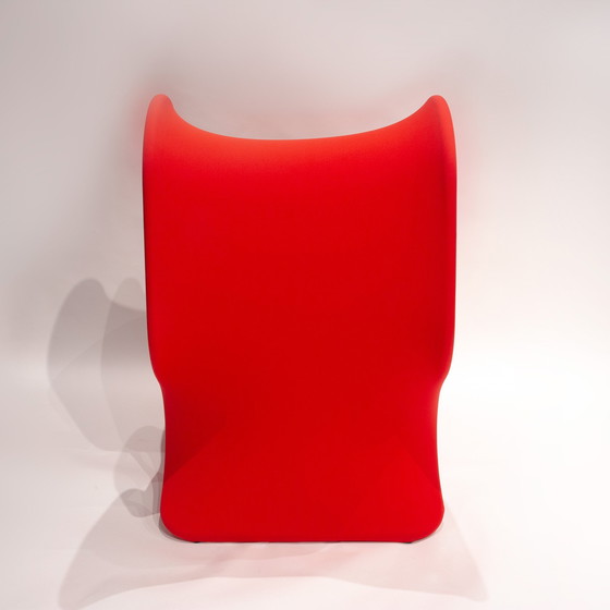 Image 1 of Poltrona Busnelli Fiocco armchair, design Gianni Pareshi, red