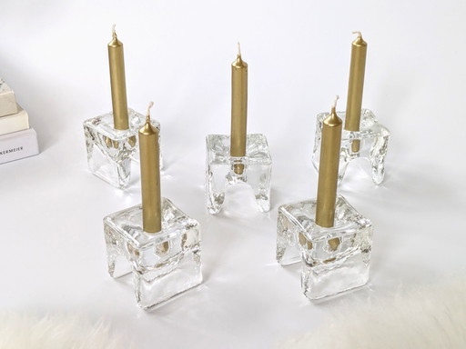 5 X Candleholders | "Ri-Jalka" Juhava Finland | 1960'S