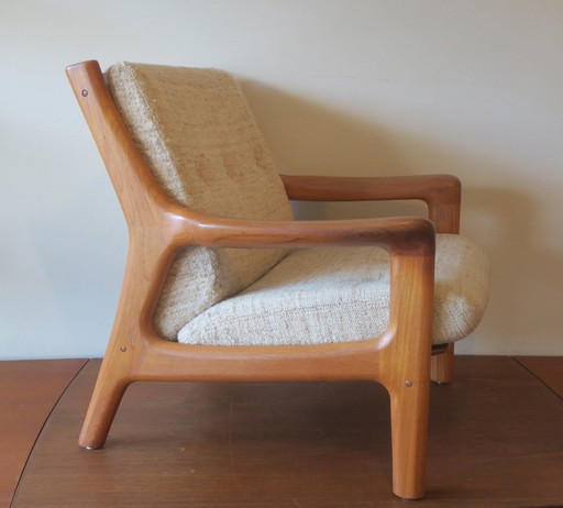 Danish Lounge Chair in Teak by Gustav Thams for A/S Vejen, 1960-70