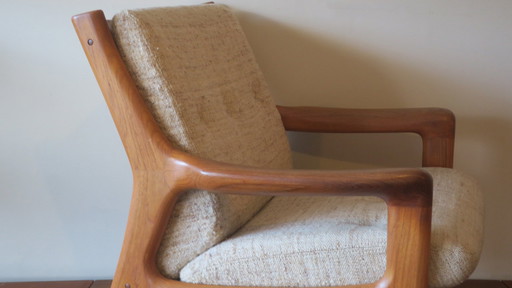 Danish Lounge Chair in Teak by Gustav Thams for A/S Vejen, 1960-70