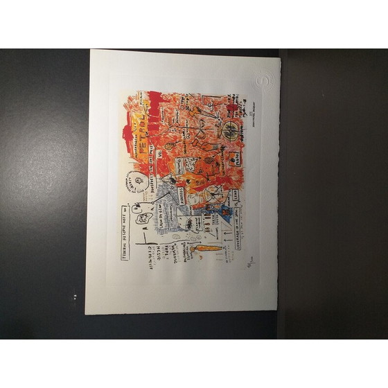 Image 1 of Vintage lithograph "Liberty" by Basquiat, 2010