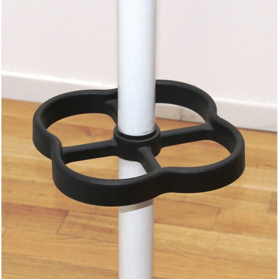 Image 1 of Vintage metal coat rack with umbrella stand