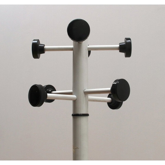 Image 1 of Vintage metal coat rack with umbrella stand