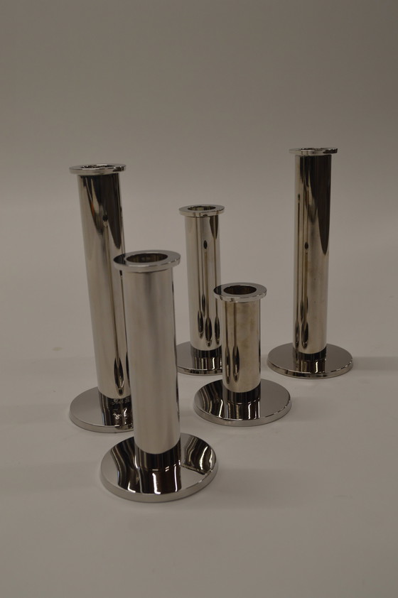 Image 1 of Candle Holder (5 Different Heights) Steel