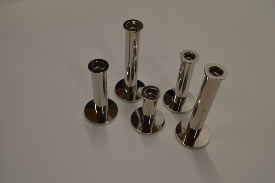 Image 1 of Candle Holder (5 Different Heights) Steel