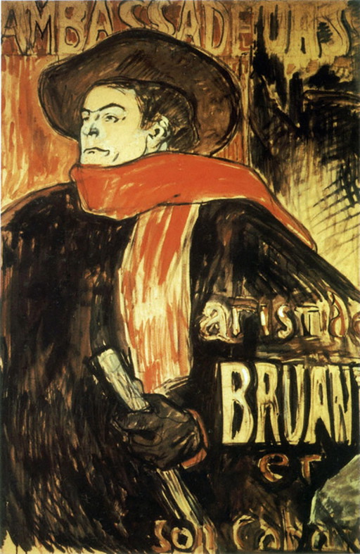 Henri de Toulouse Lautrec ---Aristide Bruant