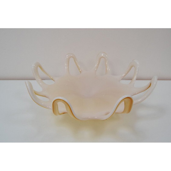 Image 1 of Ciotola in cristallo boemo vintage Egermann, Cecoslovacchia 1970