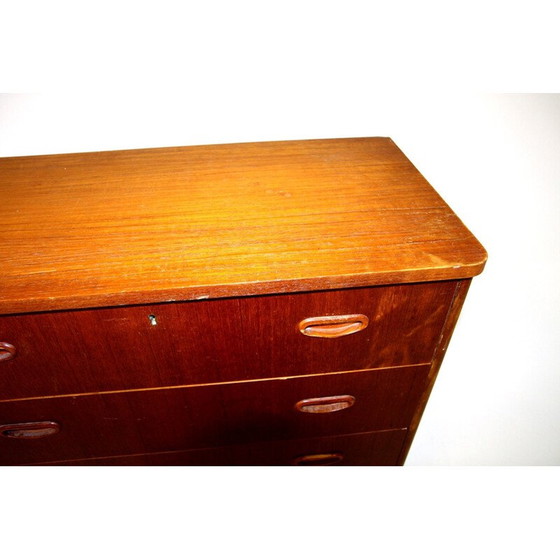 Image 1 of Scandinavian vintage teak chest of drawers, 1950