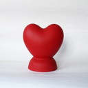 Lampada vintage a forma di cuore