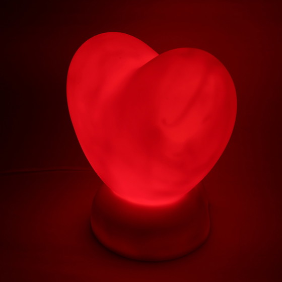 Image 1 of Lampada vintage a forma di cuore