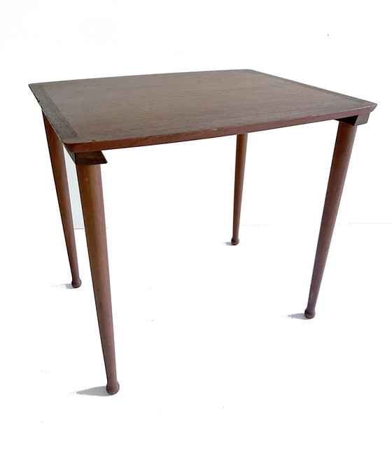 Image 1 of 2X  Vintage Danish Modern Side Tables