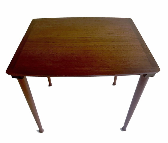 Image 1 of 2X  Vintage Danish Modern Side Tables