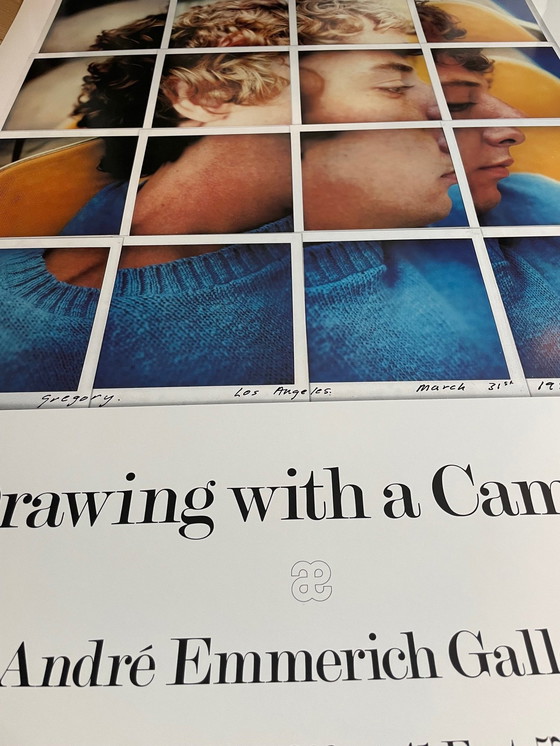 Image 1 of David Hockney, Drawing With A Camera - Andre Emmerich Gallery, 1982,  Copyright David Hockney Petersburg Press, Printed In Engla