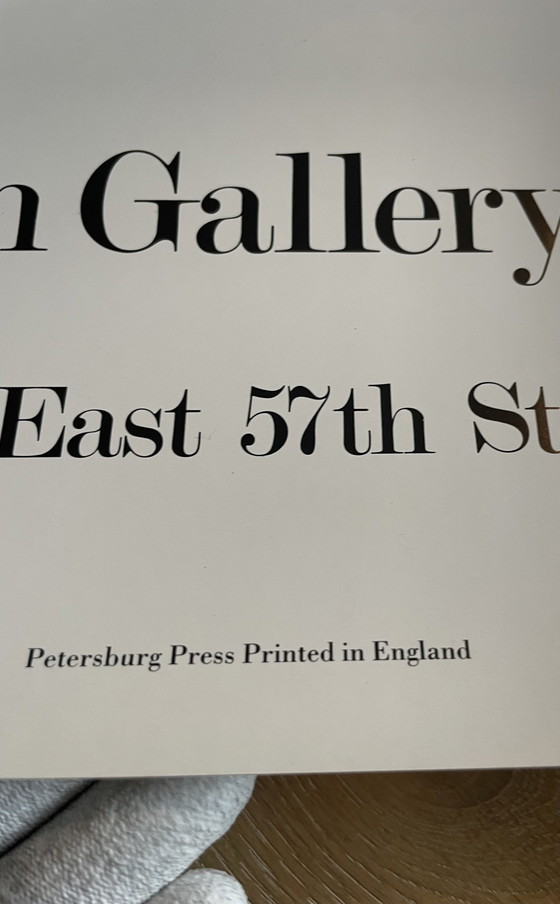 Image 1 of David Hockney, Drawing With A Camera - Andre Emmerich Gallery, 1982,  Copyright David Hockney Petersburg Press, Printed In Engla