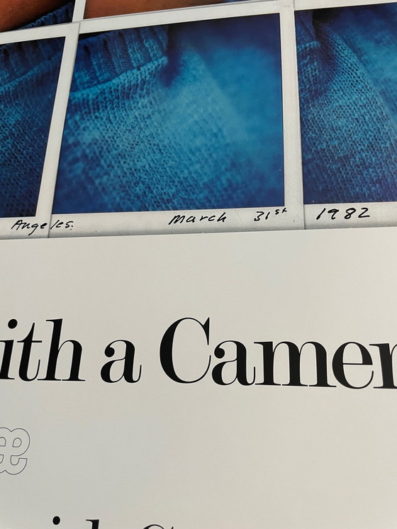 Image 1 of David Hockney, Drawing With A Camera - Andre Emmerich Gallery, 1982,  Copyright David Hockney Petersburg Press, Printed In Engla