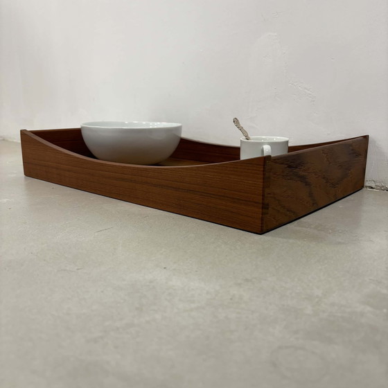 Image 1 of Vassoio vintage in teak