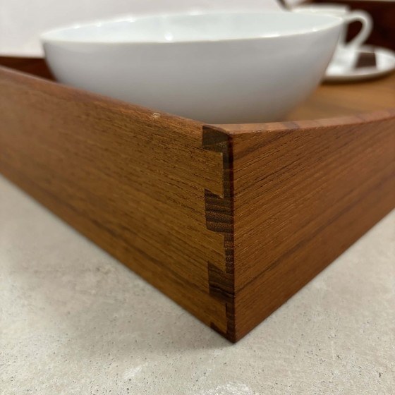 Image 1 of Vassoio vintage in teak