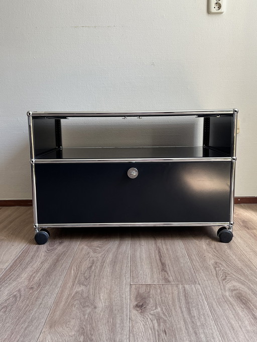 USM Haller cabinet on wheels